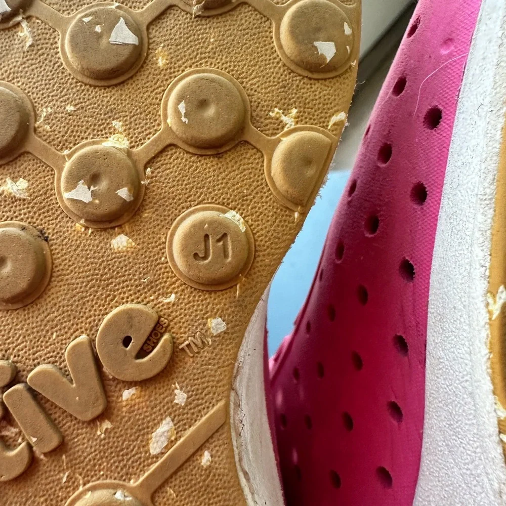 Native Pink Water‎ Shoes Lightweight Perforated Design
